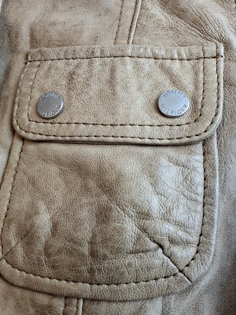 Tommy Hilfiger Skind Jakke