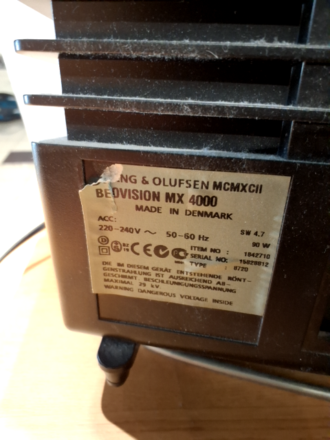 Bang&Olufsen TV