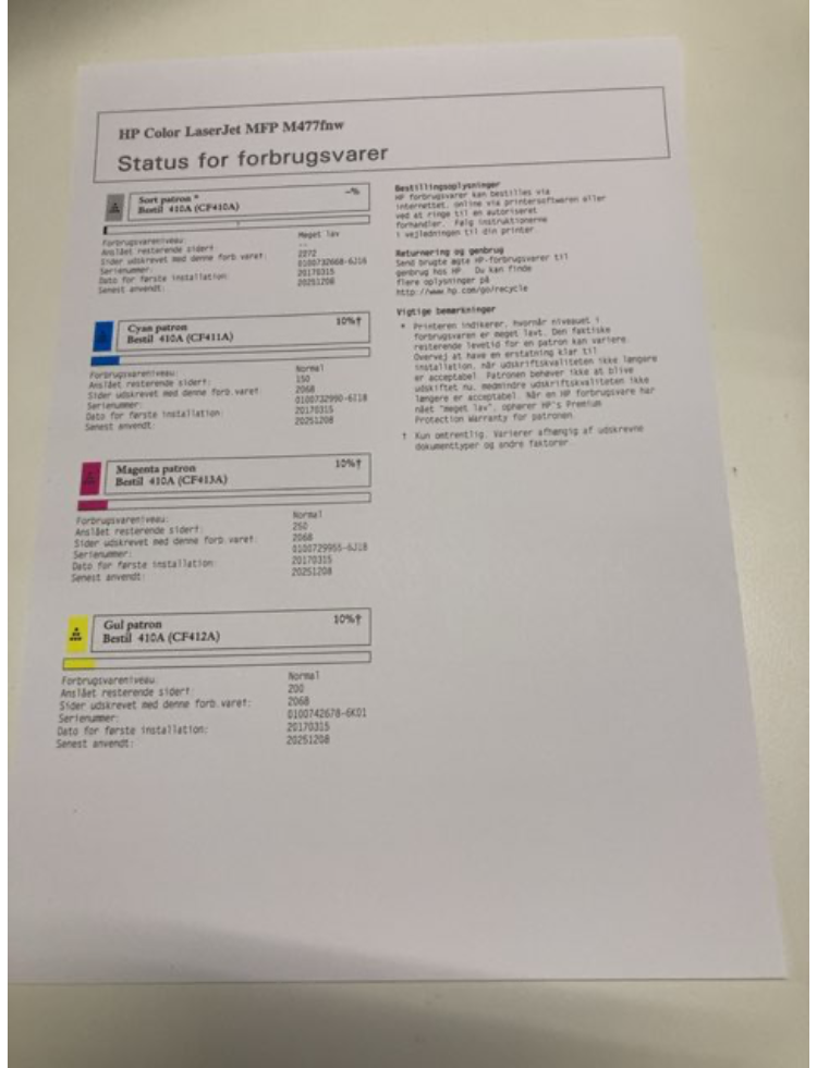 HP Color Laser Jet Printer