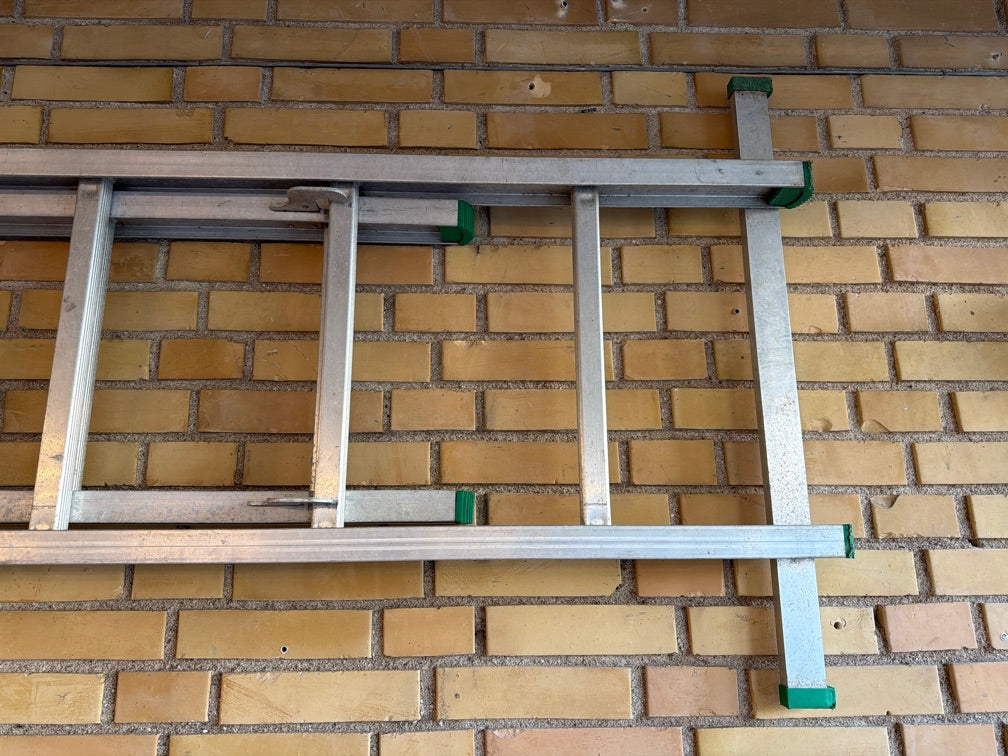 Skydestige aluminium 9 meter