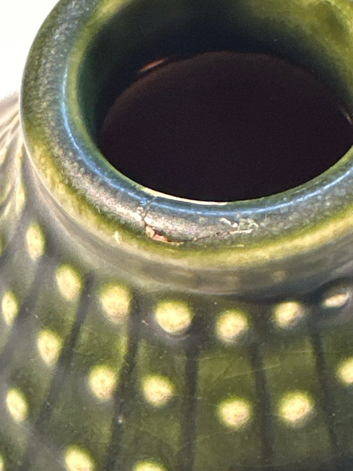 Keramikvase fra Knapstrup