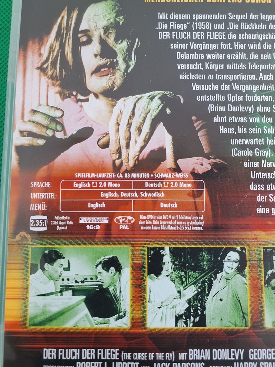 DVD: Der fluch der Fliege
