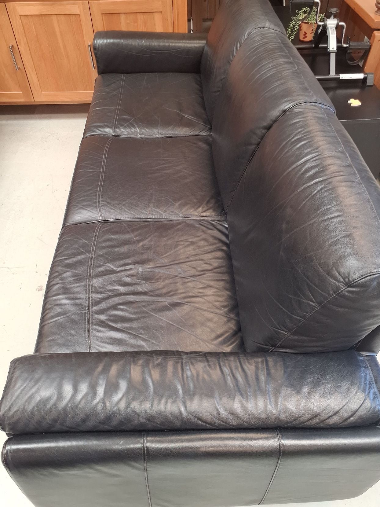 Natuzzi lædersofaer 2 stk en 2 og 3 per.