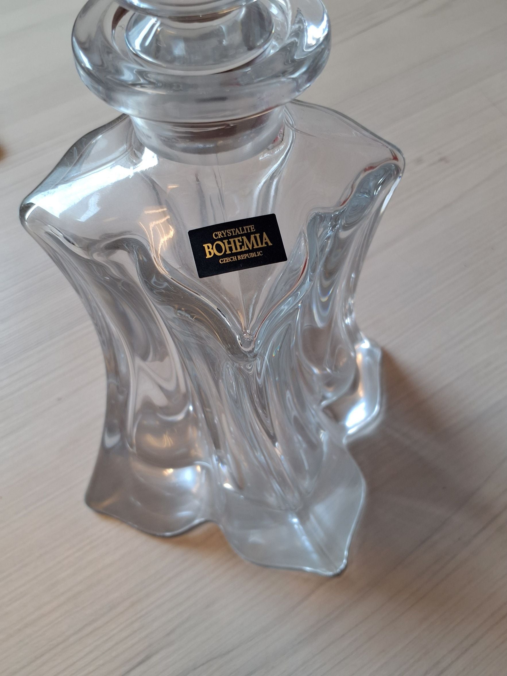 Krystalkaraffel fra tjekkiet