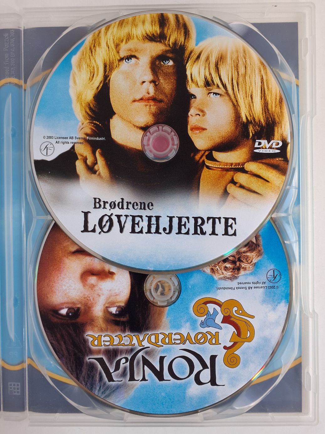 DVD: Ronja Røverdatter & Brødrene Løvehjerte