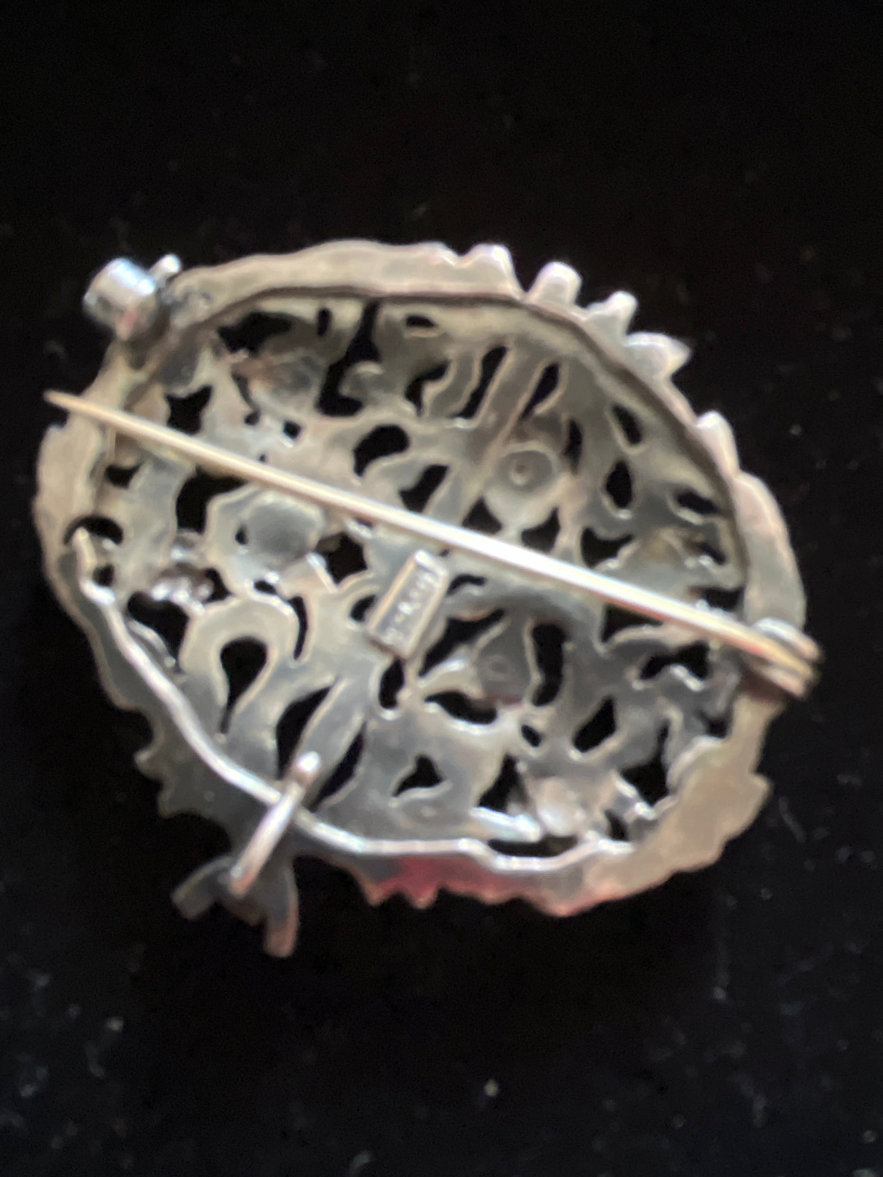 Sølv Broche