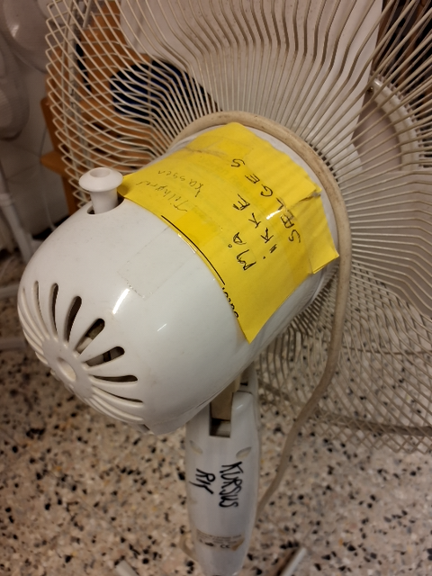 SWW Gulvventilator - hvid
