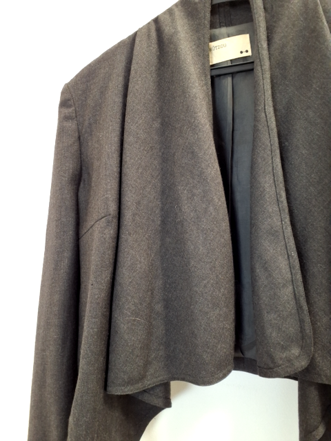 Rutzoü Indendørs kort jakke uld cashmere (B127)