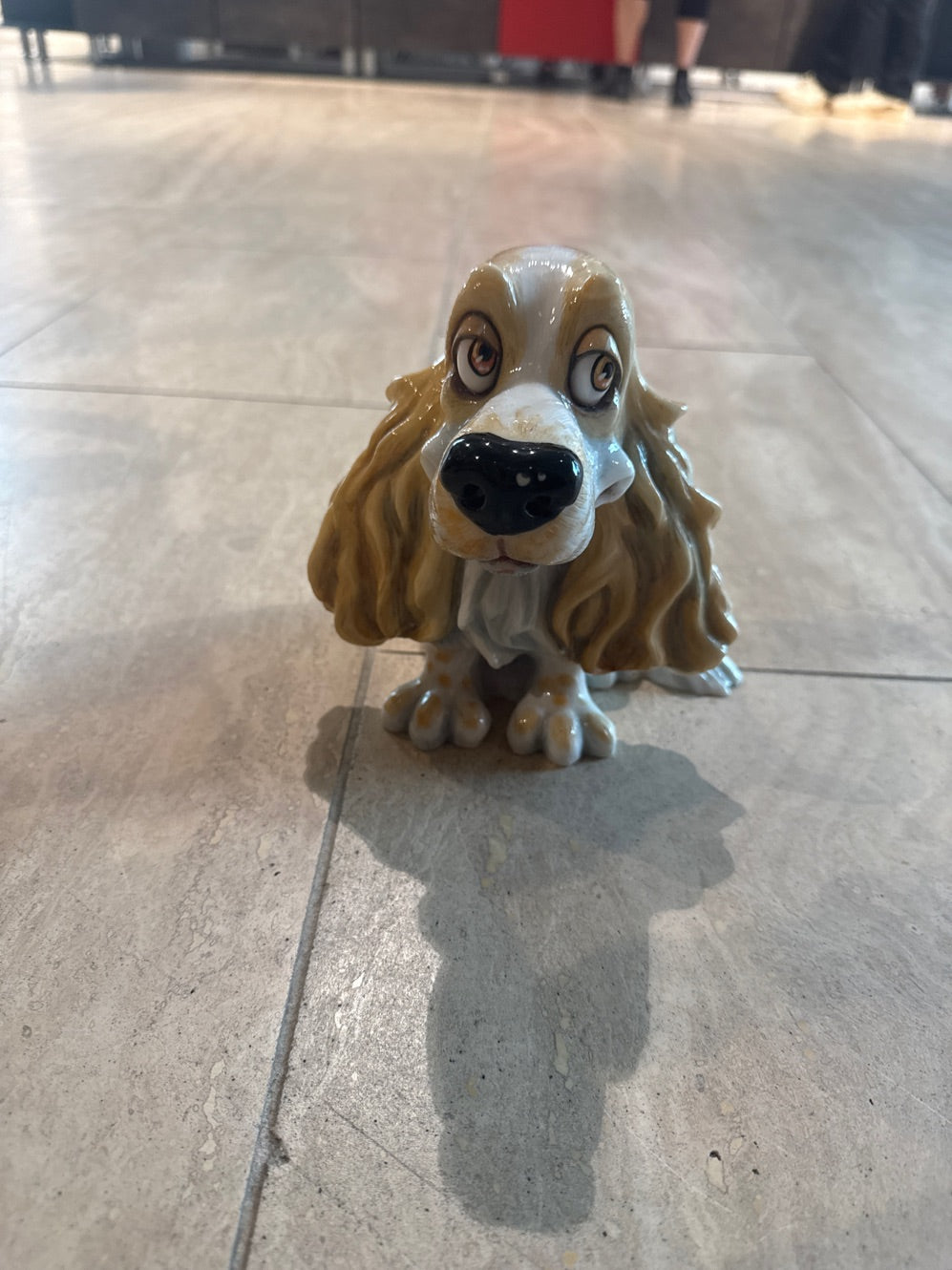 Plastik figur hund