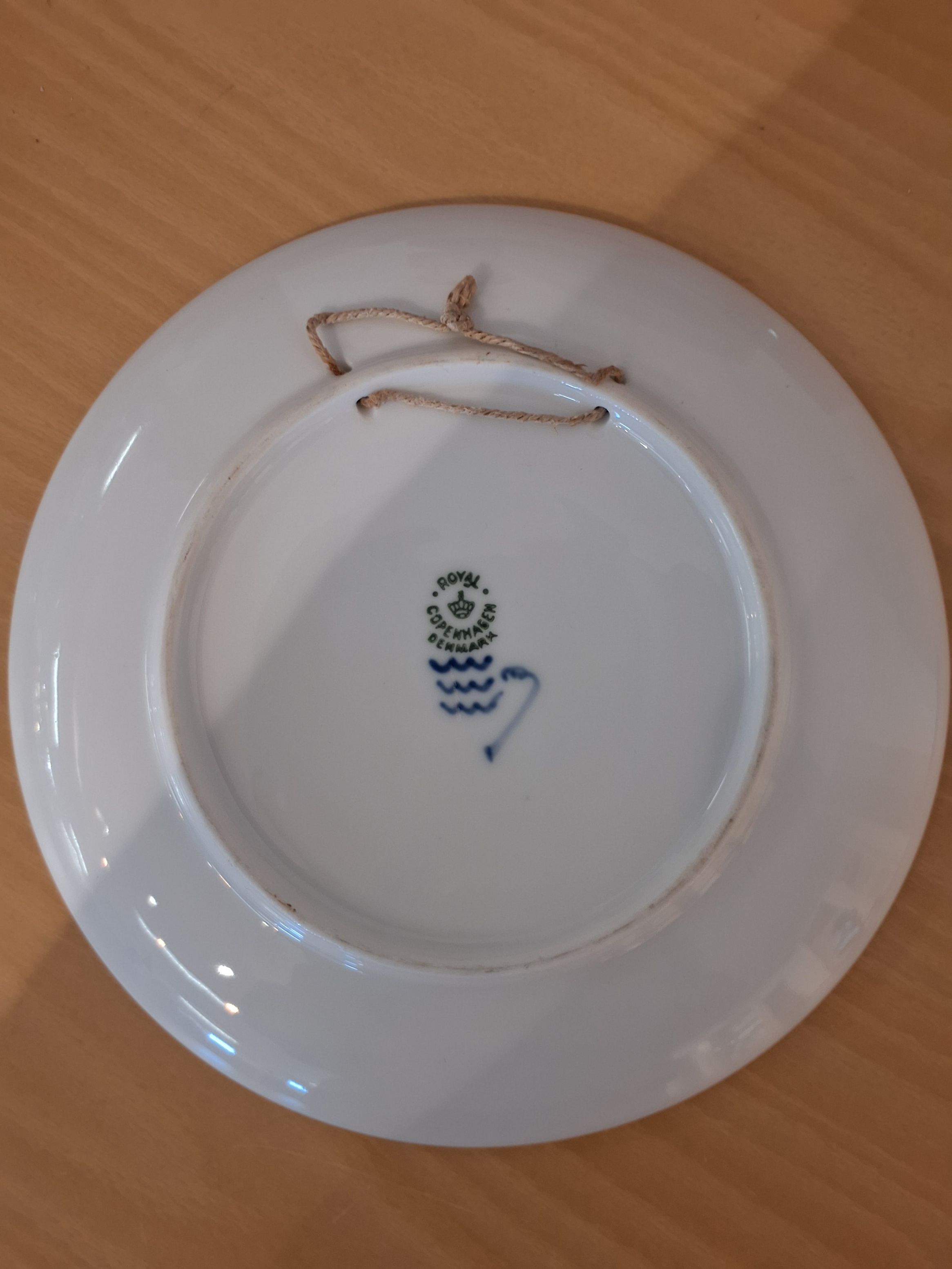 Kgl porcelænsplatte 1953