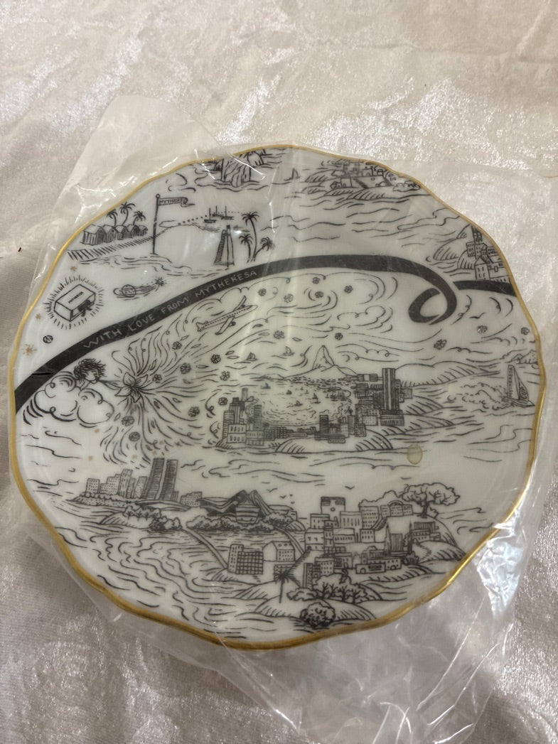 4 platter fra GINORI