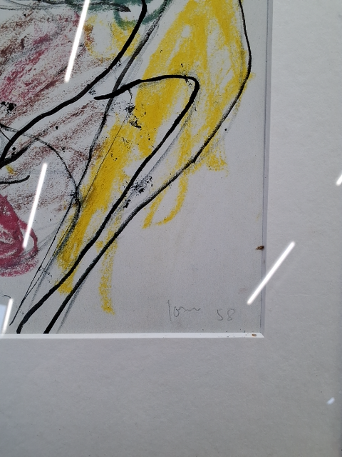 Asger Jorn tryk 3 (Mennesket som blomst)