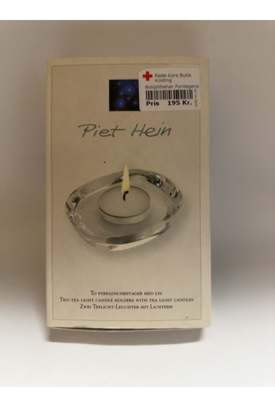 Lysestager "Piet Hein"