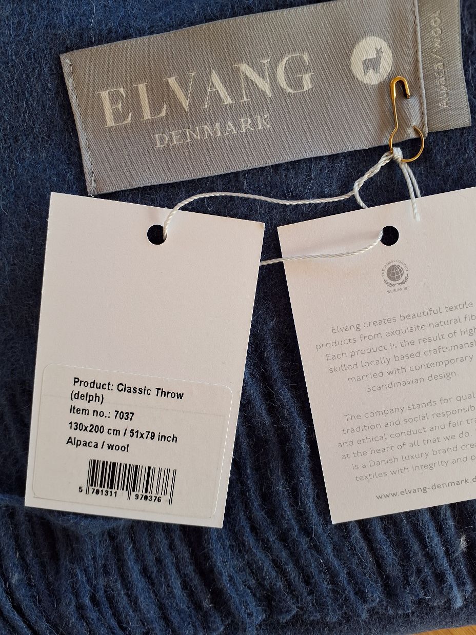 Elvang, alpaca plaid