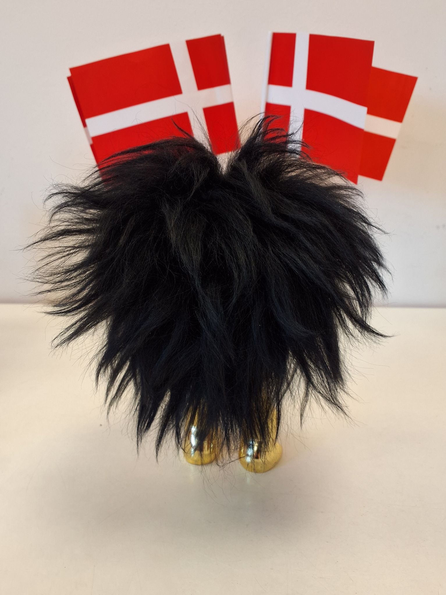 Lykketrold guldfarvet.