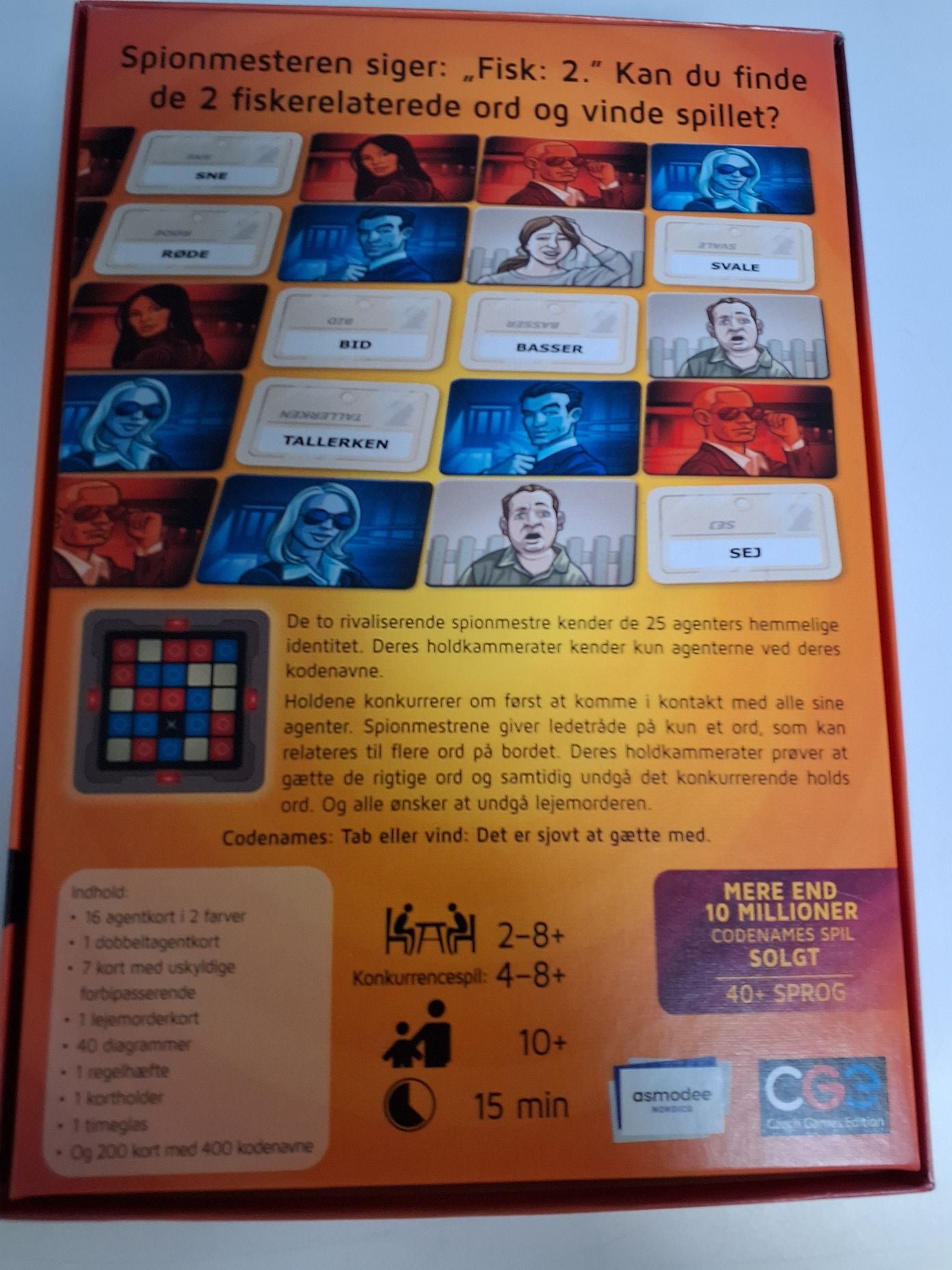 Codenames, spil