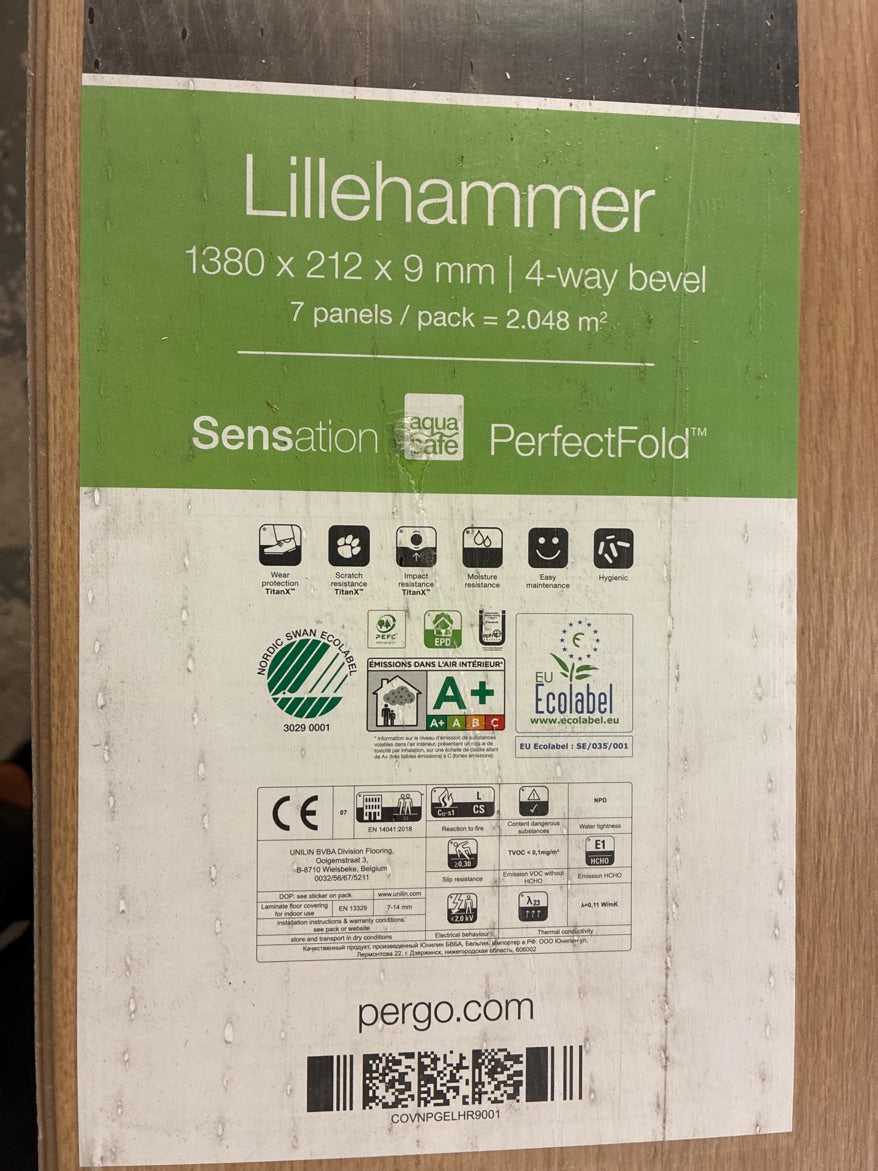 Original PERGO laminate Lillehammer