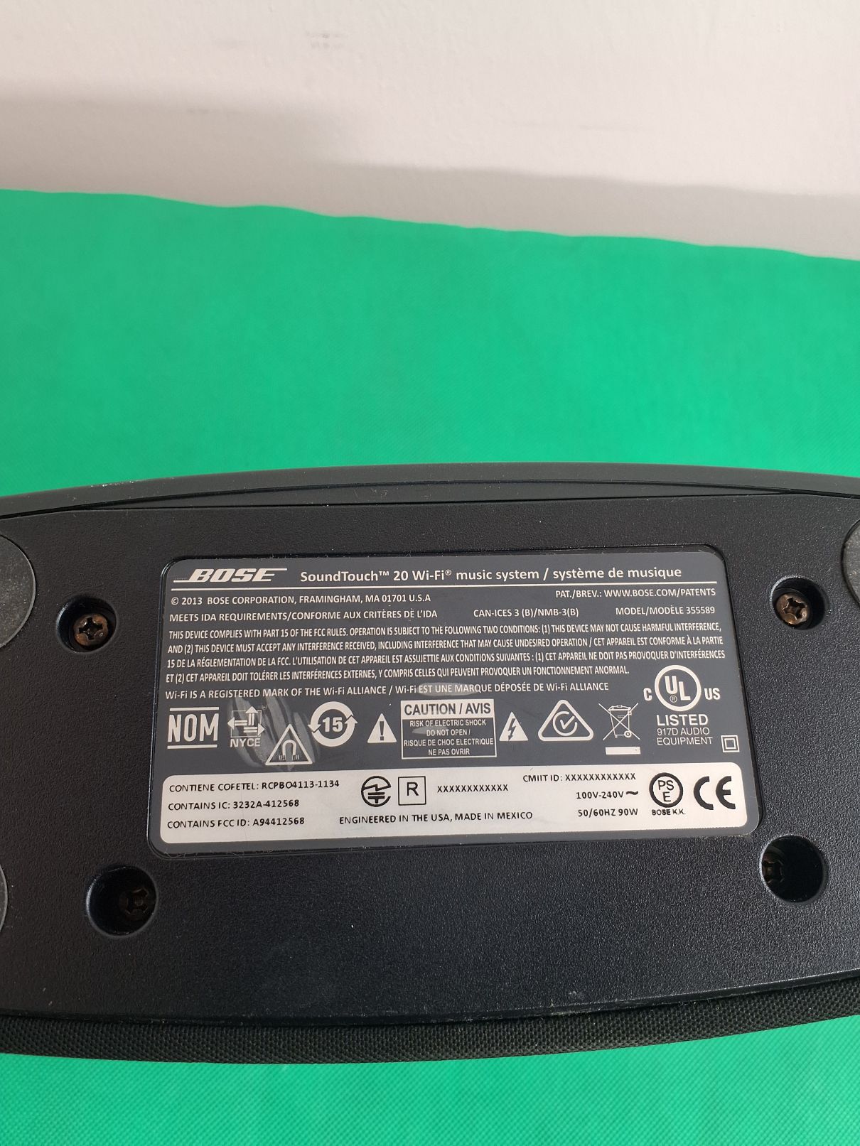 Bose anlæg SoundTouch 20 Wi-Fi