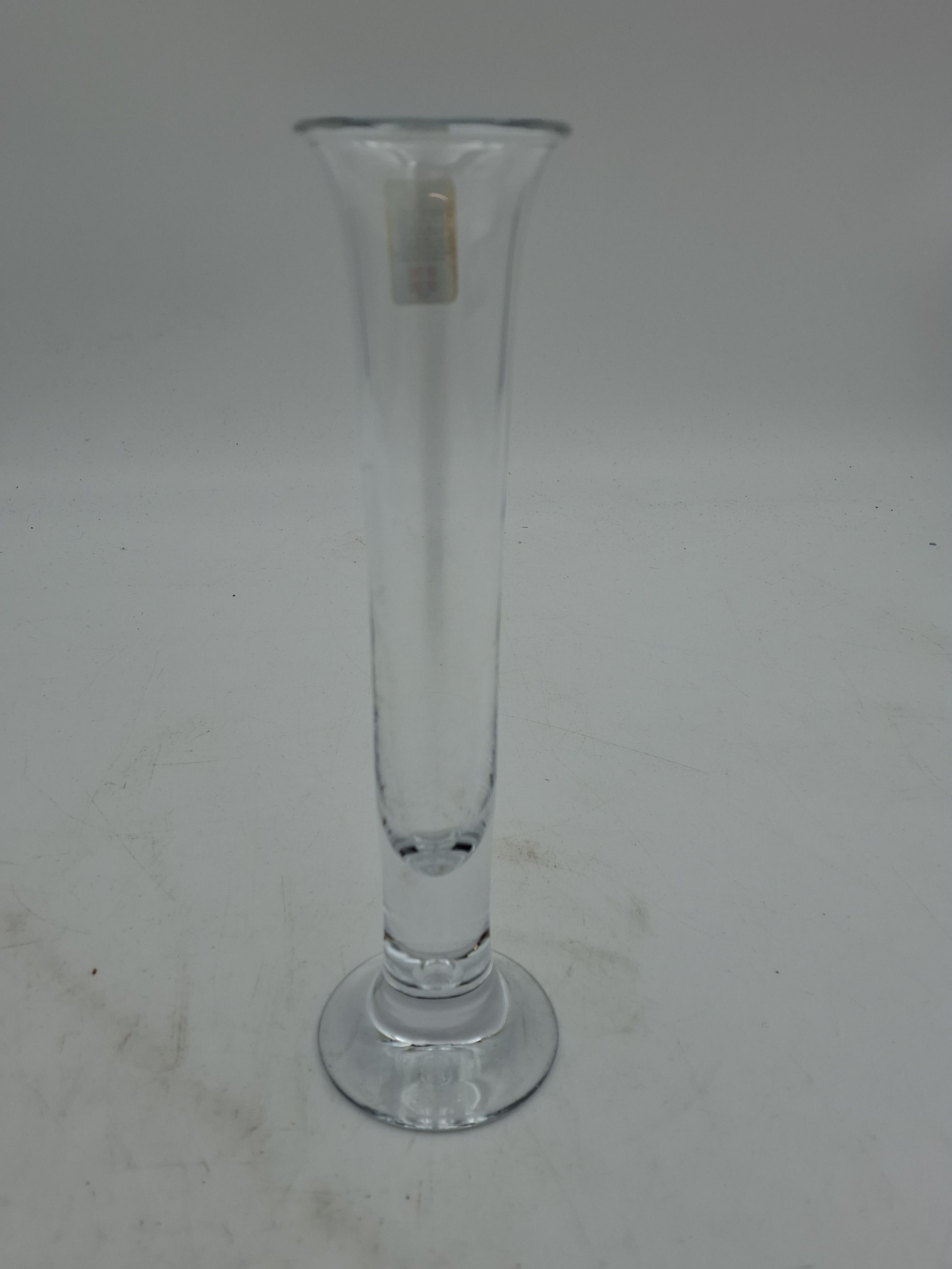 Holmegaard solitær glasvase, H: 18 cm