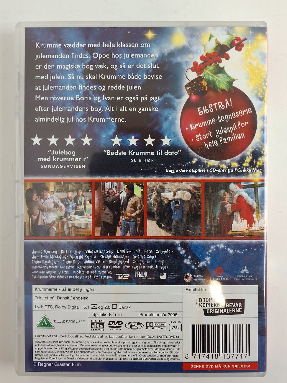 Dvd: Krummerne -Så er det jul igen