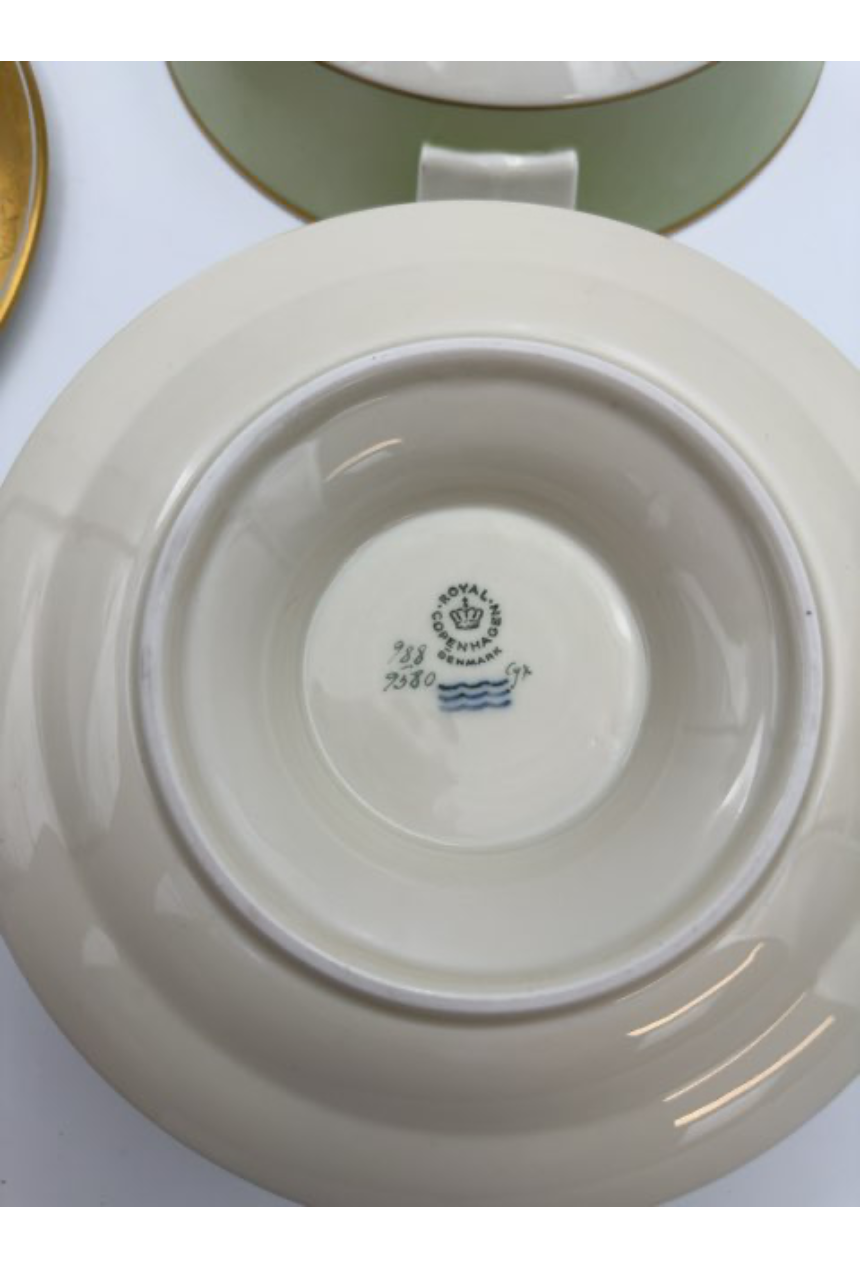 Terrin m. Låg & soveskål, Royal Copenhagen
