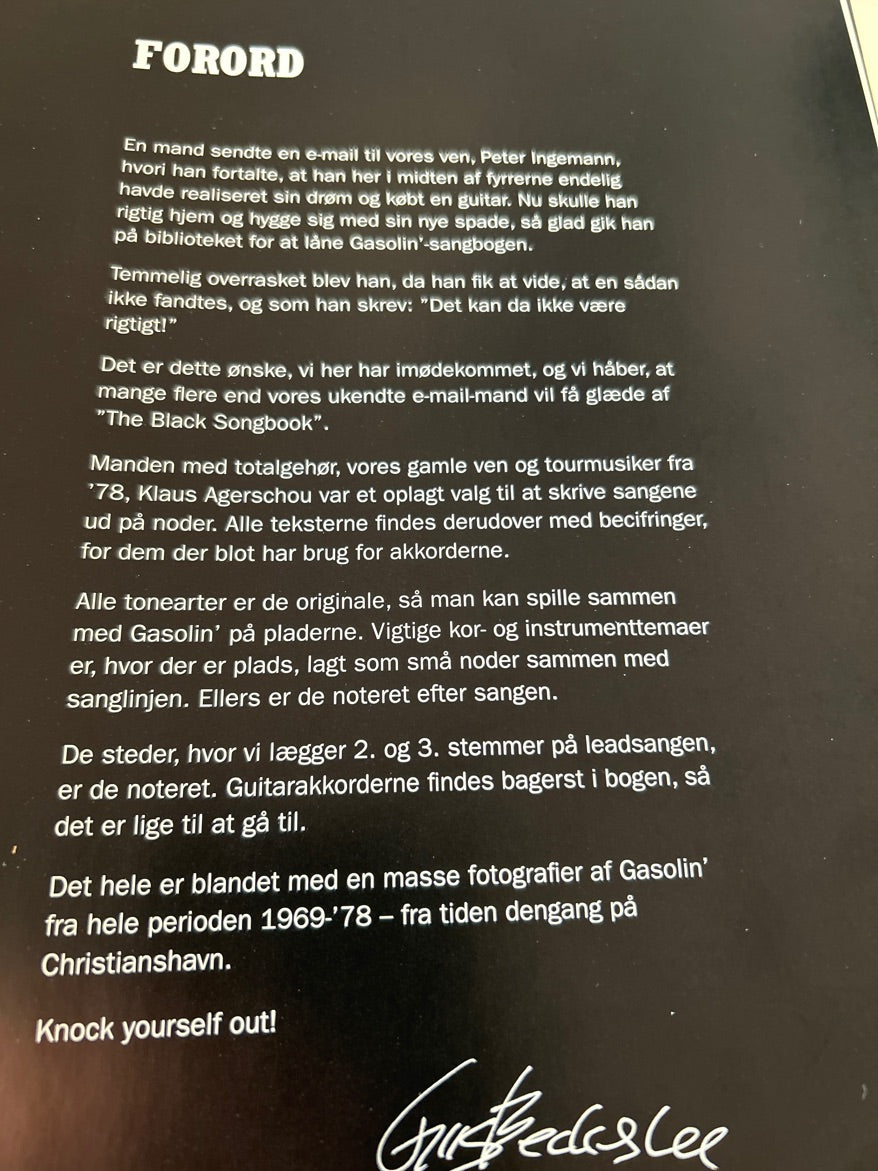The black song book