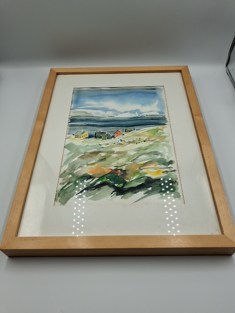 P. Christoffersen Akvaral tryk Jakobshavn