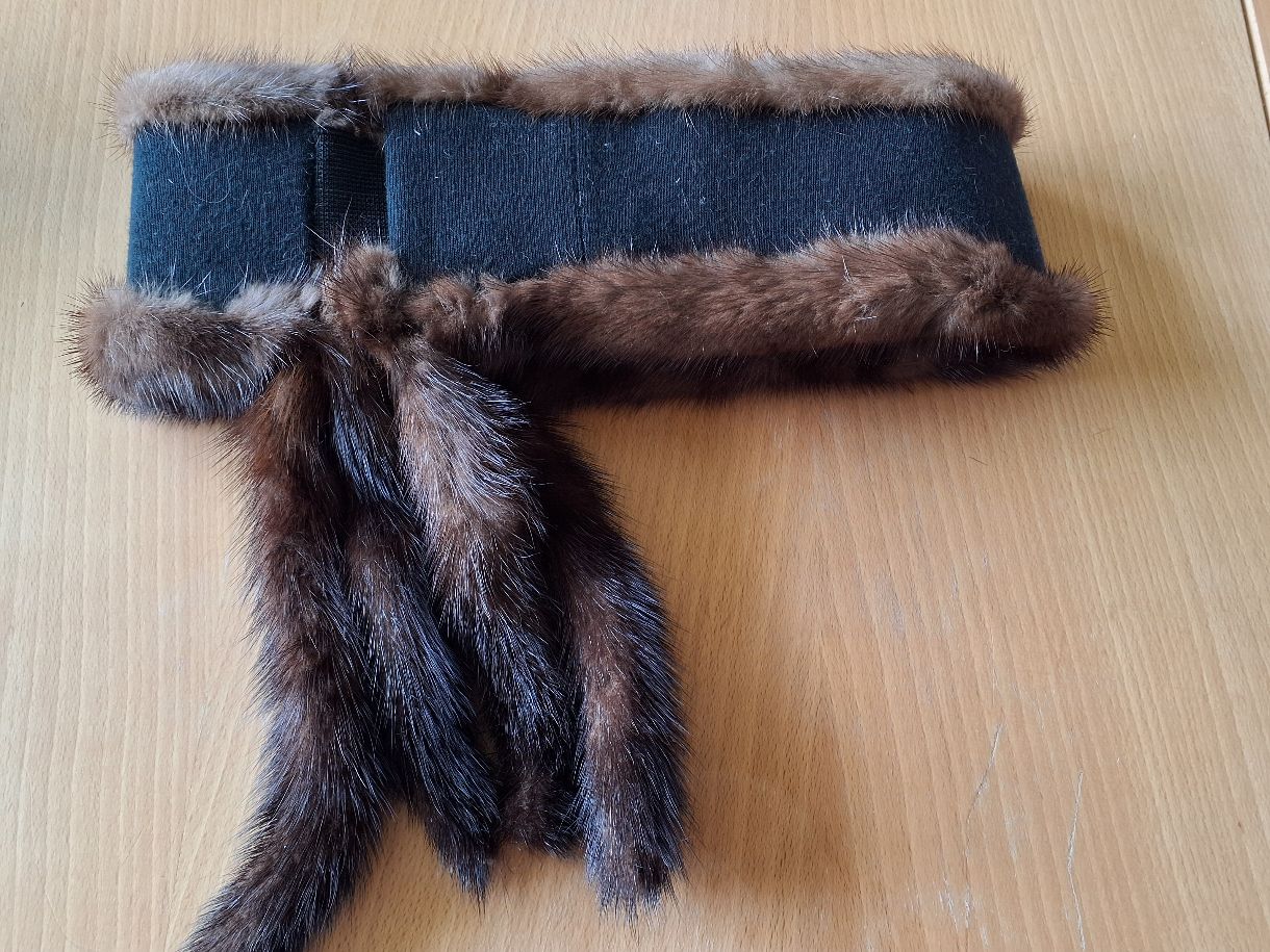 Pandebånd brun mink