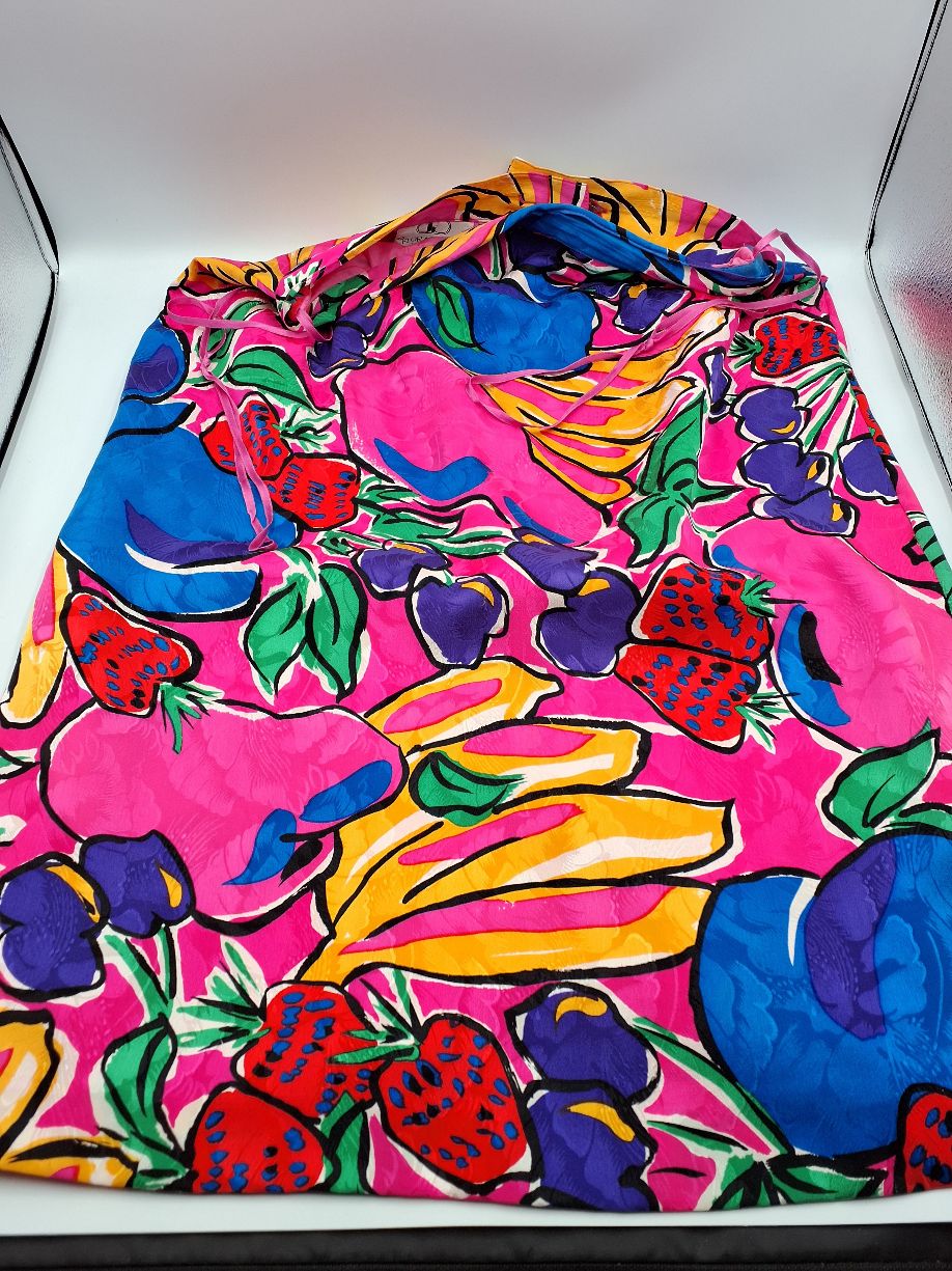 Retro 1980 top/nederdel
