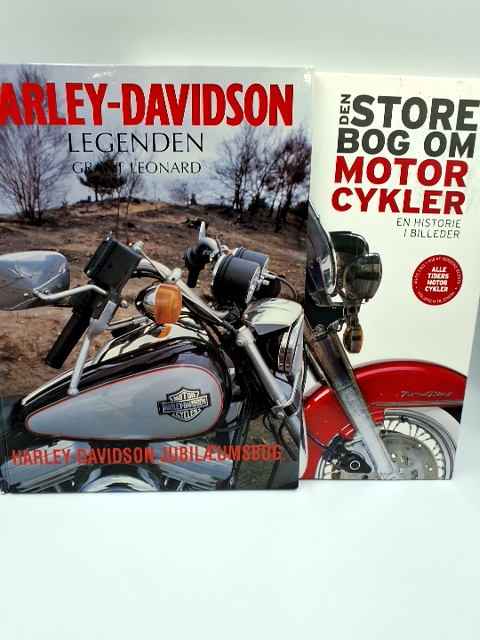 2 Bøger om motorcykler
