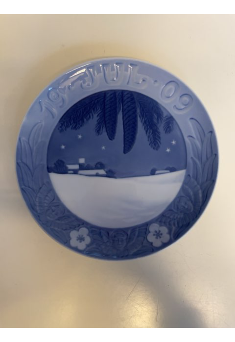Royal Copenhagen juleplatte 1909