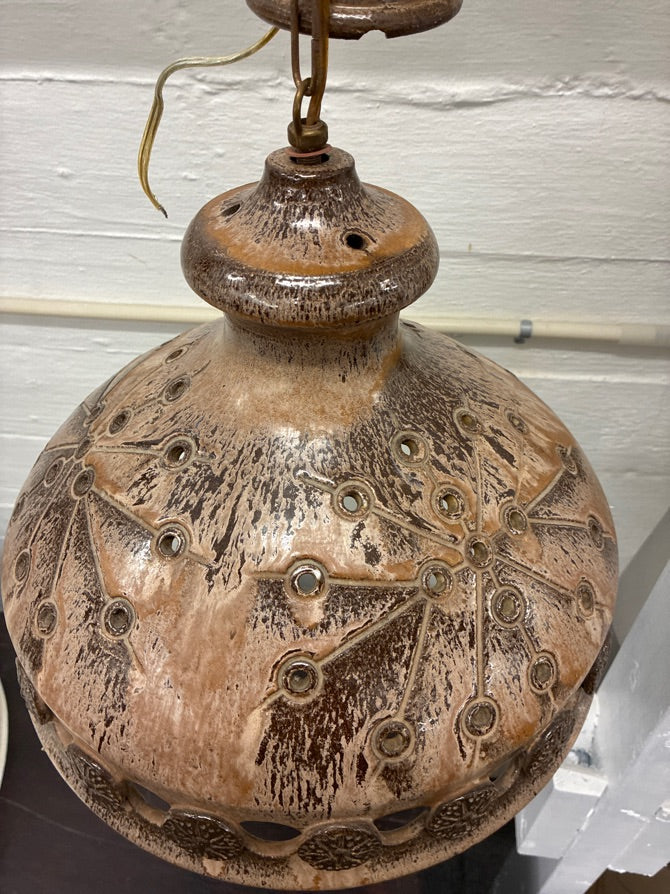 Keramiklampe til loft