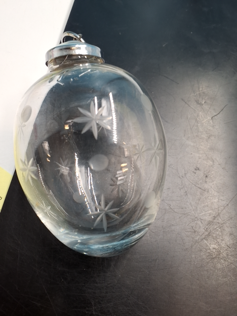 Dråbe glas kugle
