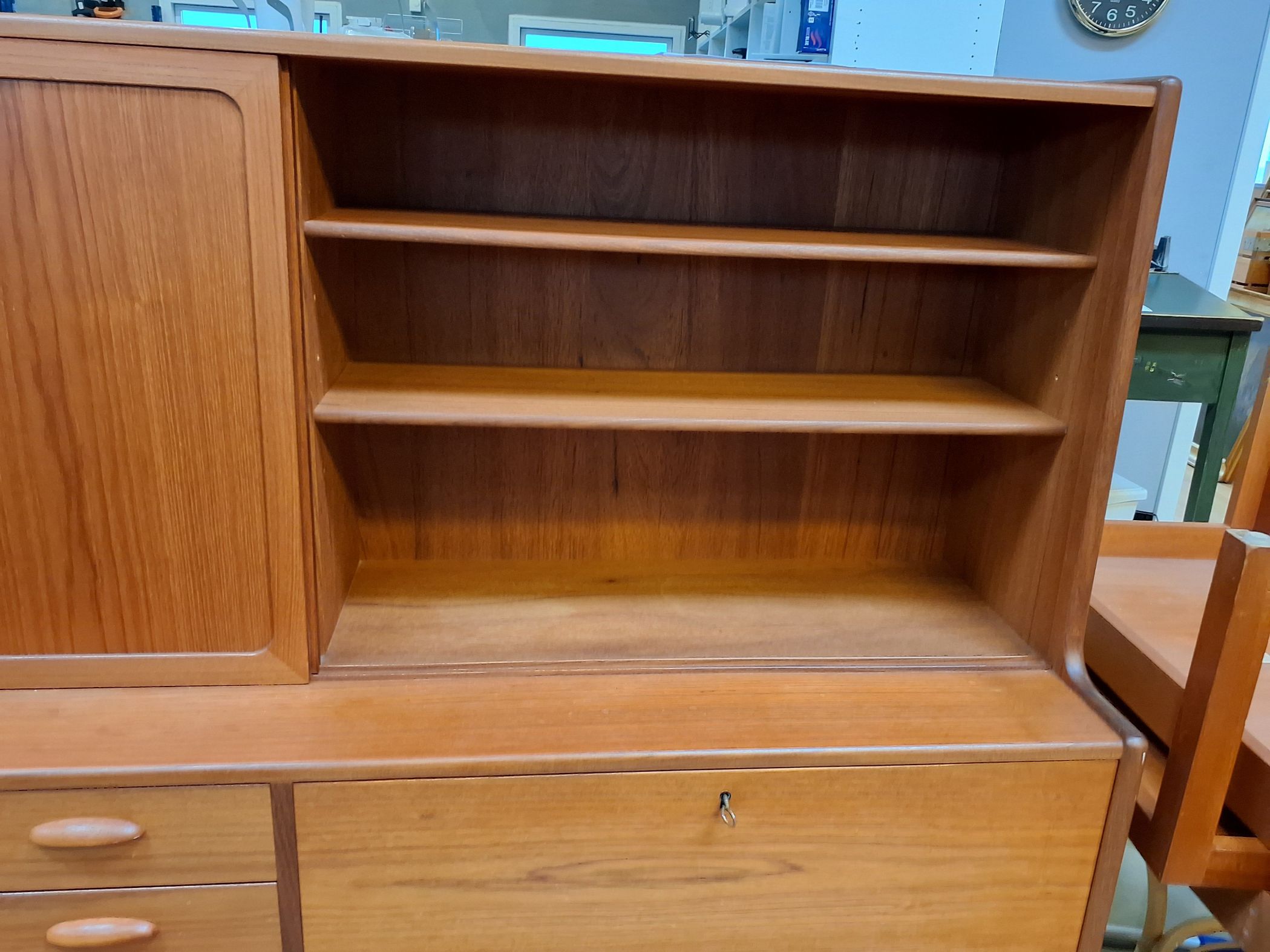 Unik vintage IKEA teak highboard / skænk
