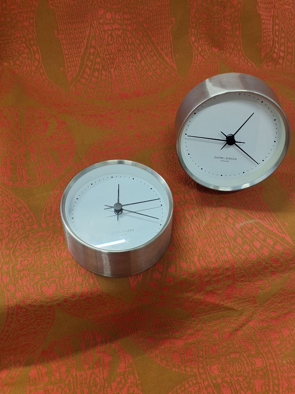 Georg Jensen Ur. Rustfrit stål 10 cm.