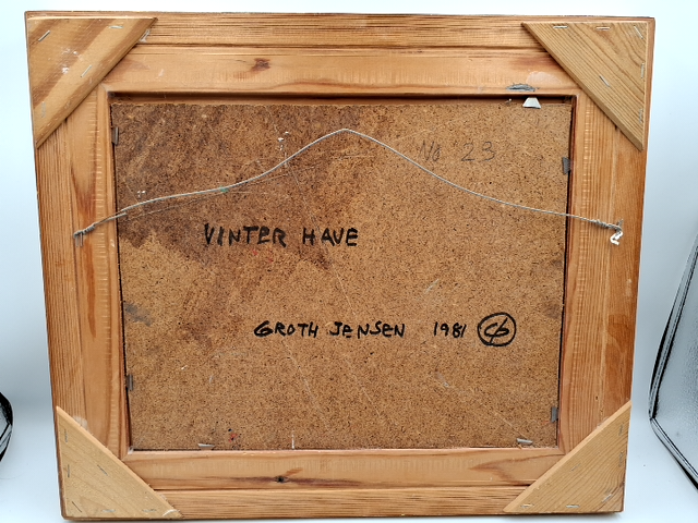 Groth Jensen maleri 1981
