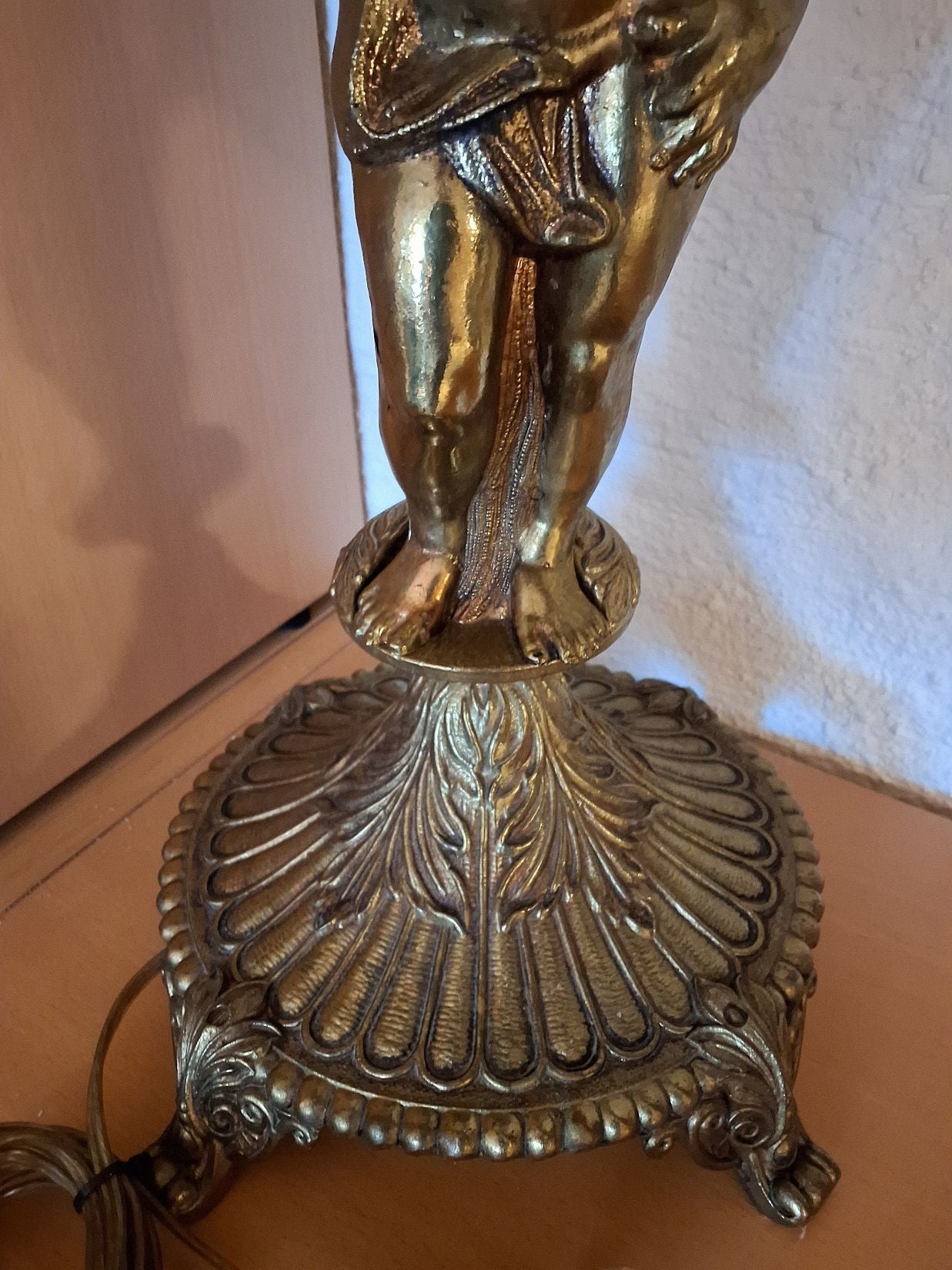 Vintage Messing lampe