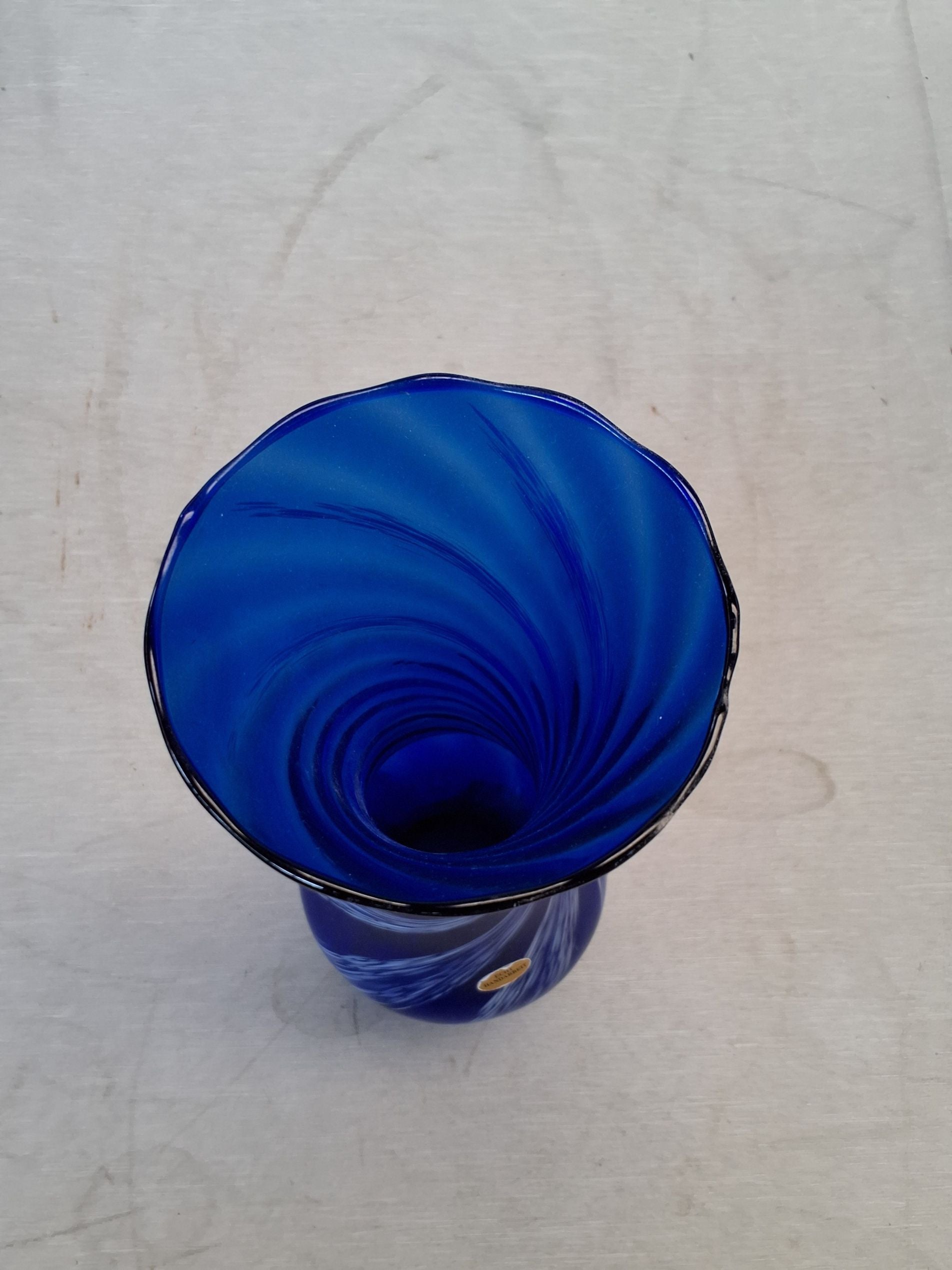 Håndlavet Glas Vase