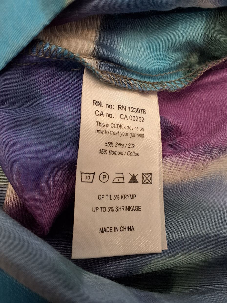 CCDK Copenhagen silkeblend kjole