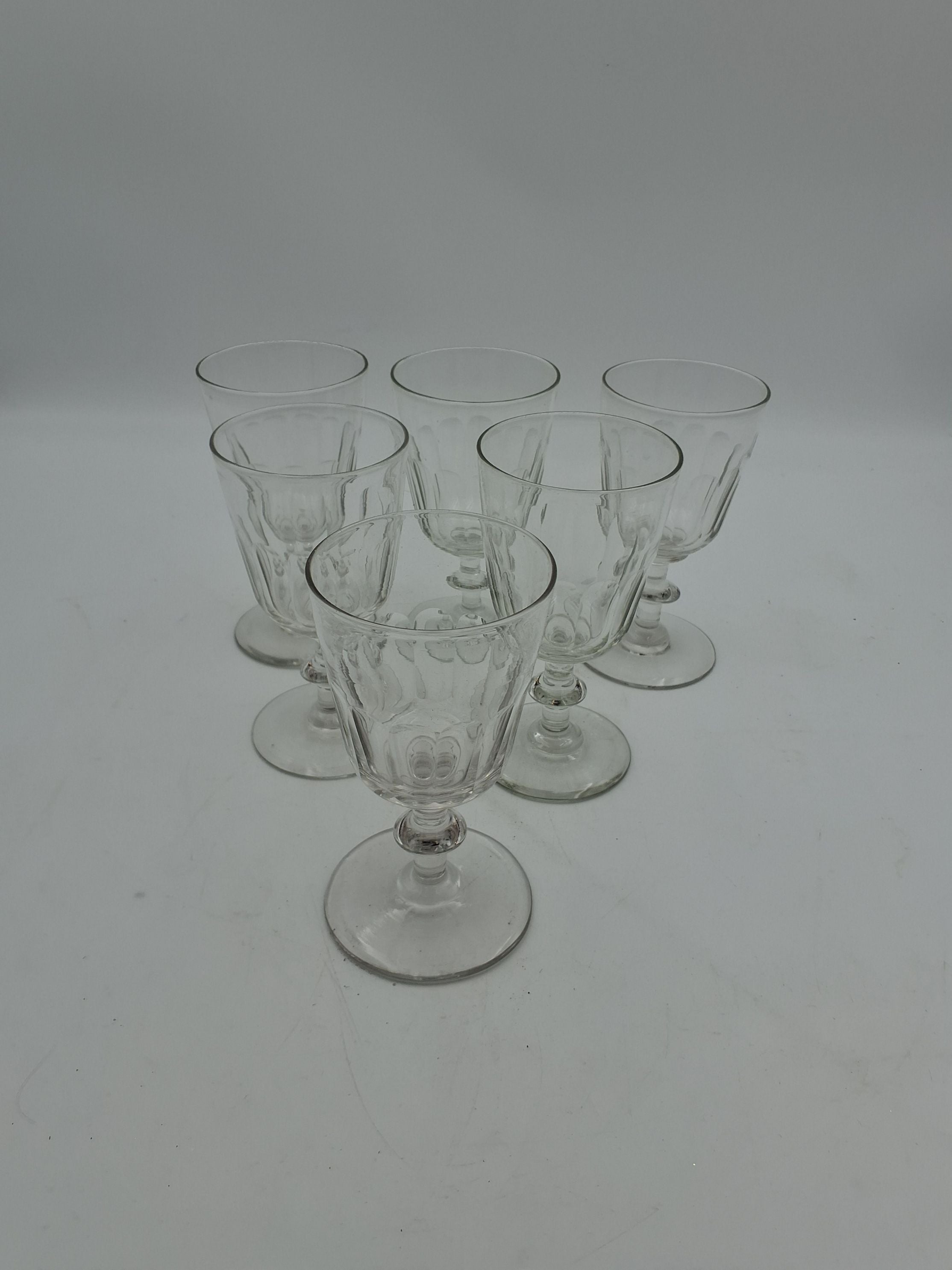 6 Holmegaard Berlinois glas