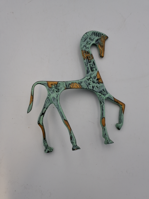 Skulptur Etruskisch Patineret bronze