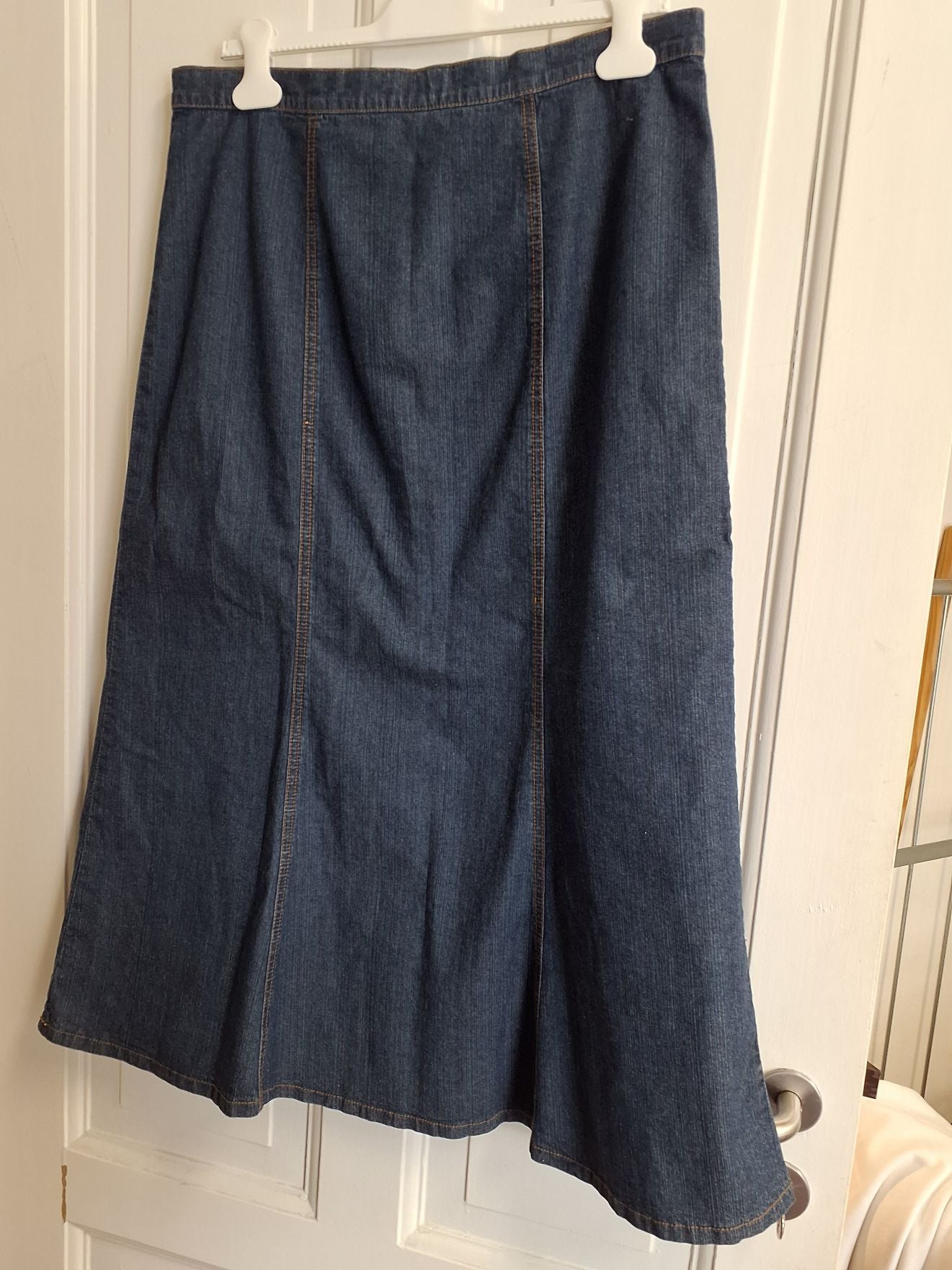Denim nederdel