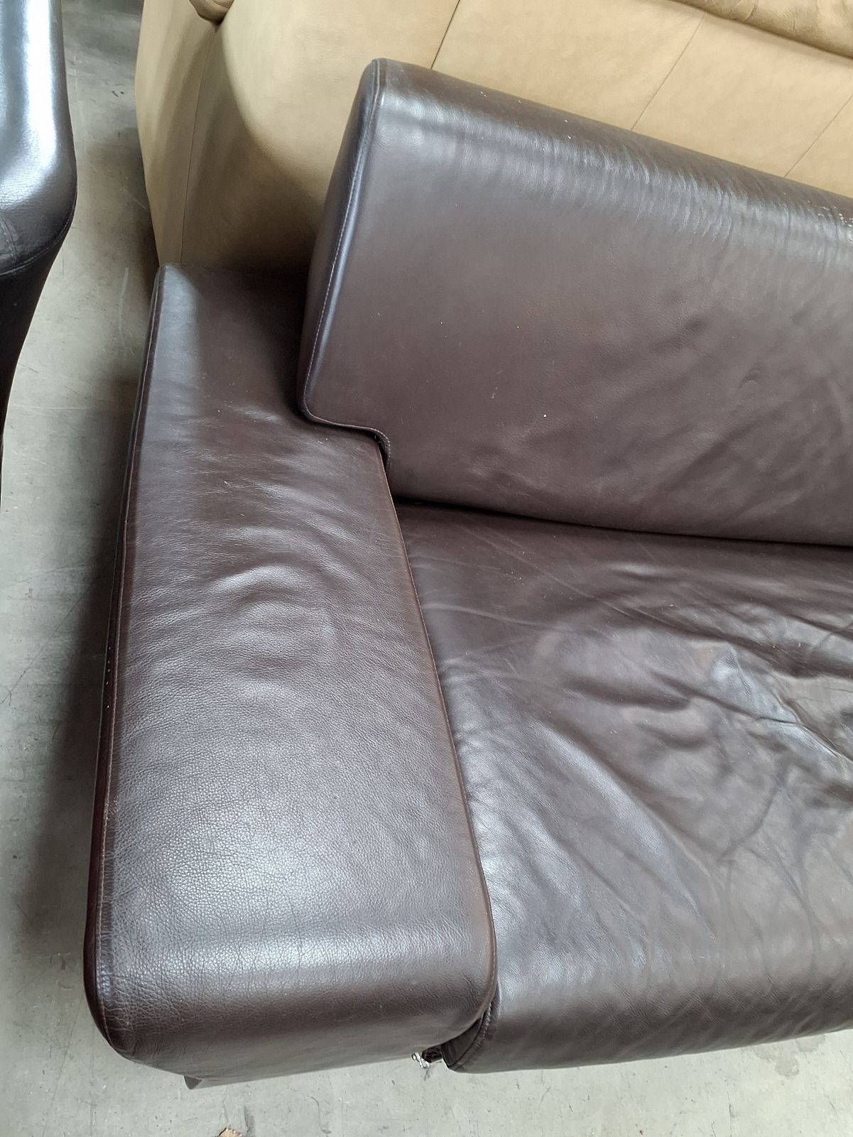Eksklusiv italiensk Giorgetti lædersofa