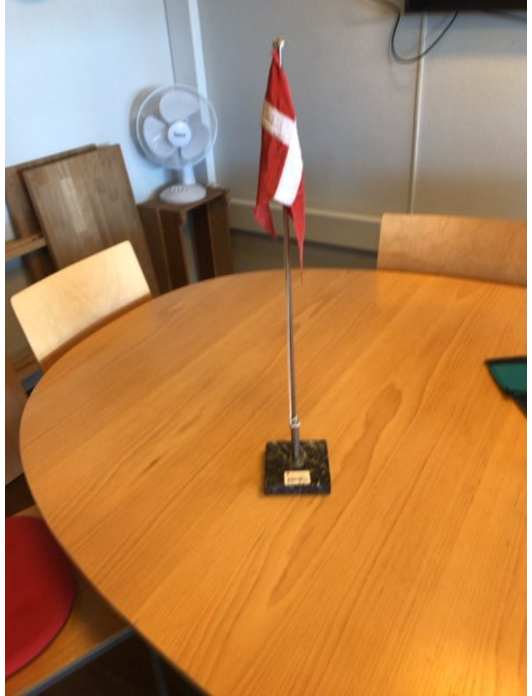 Bordflagstang flag