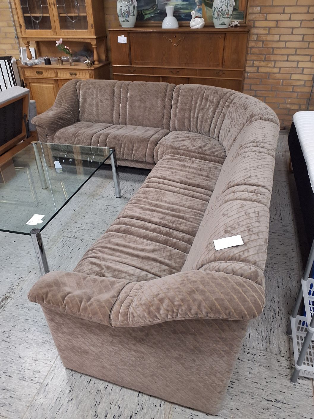 Brun Hjørnesofa