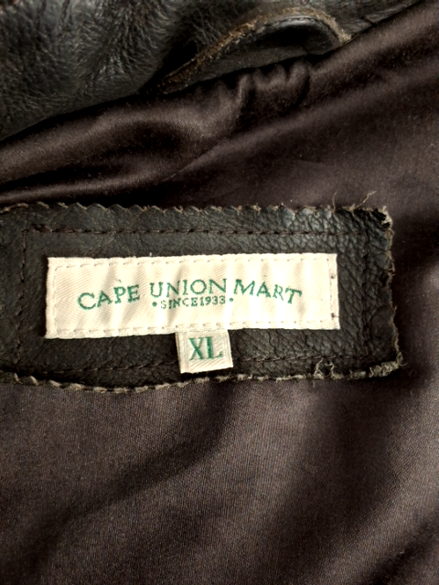 Cape Union Mart Buffalo læder Jakke