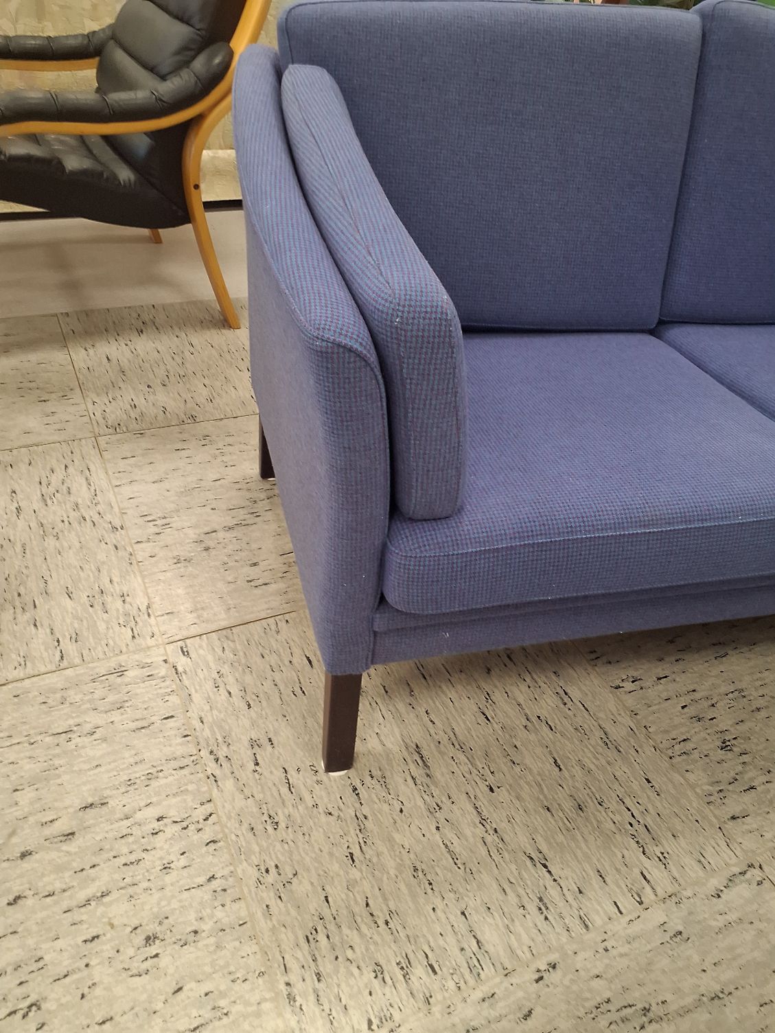 2 PS blå sofa