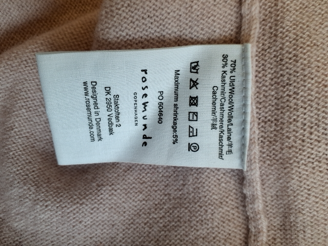Rosemunde uld/kashmir Bluse