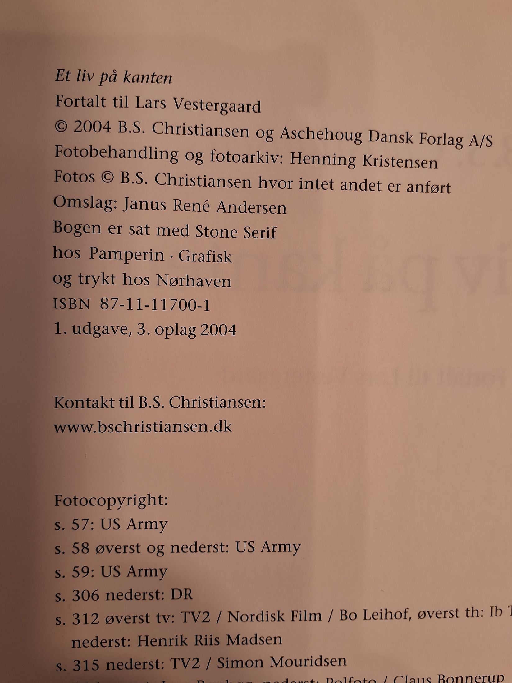 B.S. Christiansen: Et liv på kanten