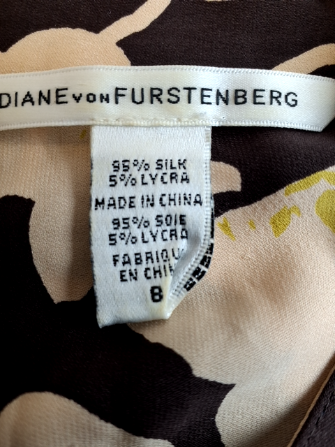 Diane von Fürstenberg Silke Kjole